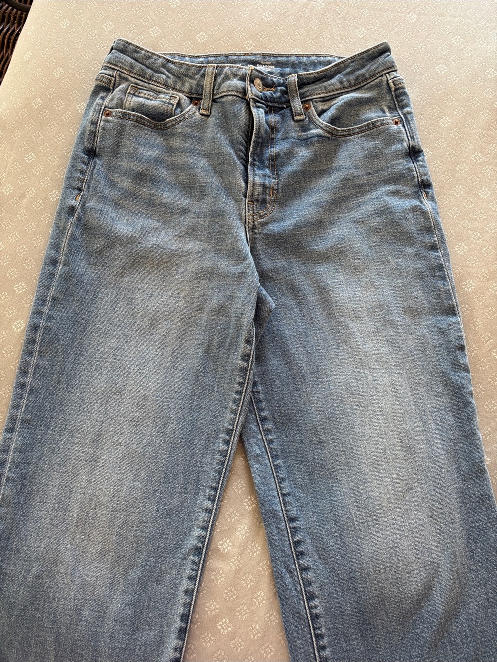 OLD NAVY OG LOOSE HIGH RISE JEANS in Size 6